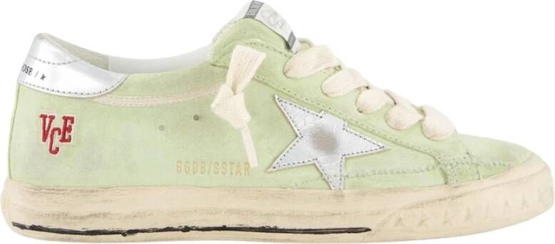 Golden Goose Super-Star Damessneakers Green Dames