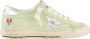 Golden Goose Groene leren sneakers Super Star Green Dames - Thumbnail 1