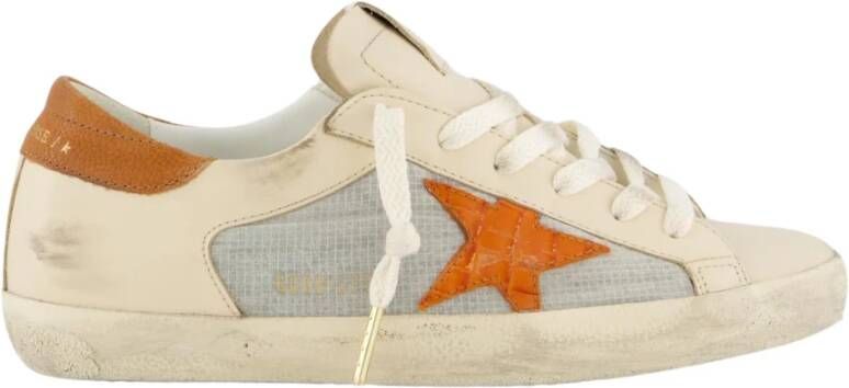 Golden Goose Super-Star Double Sneakers Beige Dames