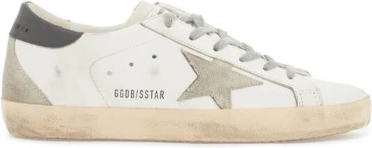 Golden Goose Super-Star Leren Sneakers White Dames