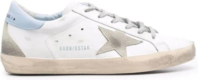 Golden Goose Super-star low-top sneakers Wit