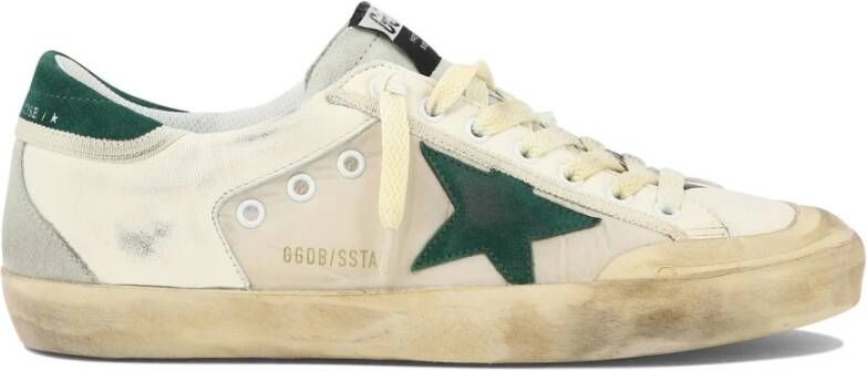 Golden Goose Super-Star Penstar Leren Sneakers White Heren