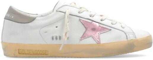 Golden Goose Stijlvolle Dames Sneakers van Katoenmix Wit Dames