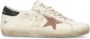 Golden Goose Super-Star Wit Roze Zwart Sneakers White Heren - Thumbnail 1