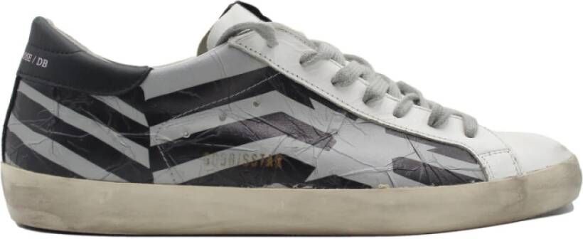 Golden Goose Superstar Bianca Grigia Sneakers Multicolor Dames