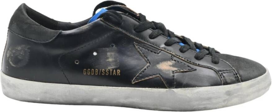 Golden Goose Superstar Black Bluette Sneakers Black Heren