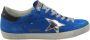 Golden Goose Superstar Blue Black Silver Sneakers Blue Dames - Thumbnail 1