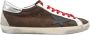 Golden Goose Superstar Dark Brown White Sneakers Brown Heren - Thumbnail 1