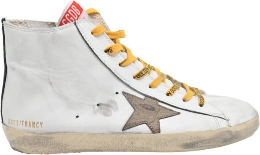 Golden Goose Superstar Grey Blue Sneakers White Heren