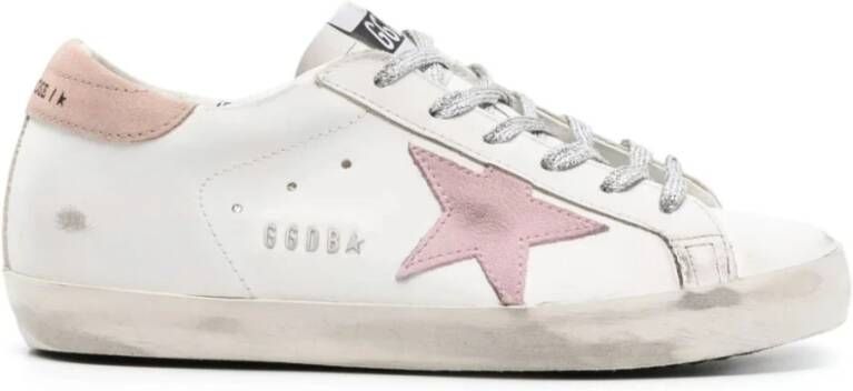 Golden Goose Stijlvolle Leren Sneakers voor Vrouwen White Dames