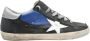 Golden Goose Superstar Leren Zwart Blauw Wit Sneakers Black Heren - Thumbnail 1