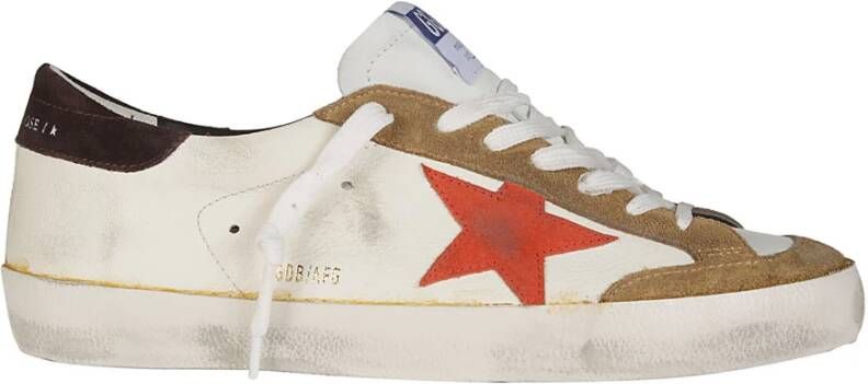 Golden Goose Super Star Nappa Leren Sneakers Multicolor Heren