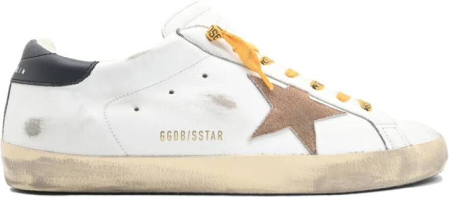 Golden Goose Superstar Sherling Sneakers Wit Zwart White Heren