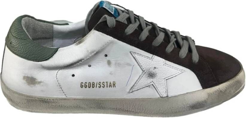 Golden Goose Superstar Sneakers Authenticiteitskaart Opmerking Multicolor Heren