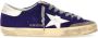 Golden Goose Superstar Suède en Leder Sneakers Blue Heren - Thumbnail 1