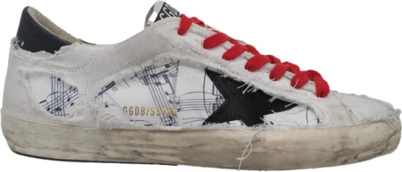 Golden Goose Superstar White Black Fantasy Sneakers Multicolor Heren