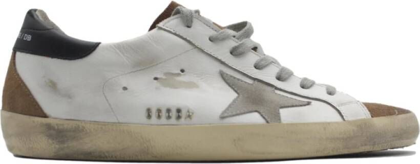 Golden Goose Superstar White Black Sneakers White Heren