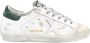 Golden Goose Superstar White Green Sneakers White Dames - Thumbnail 1