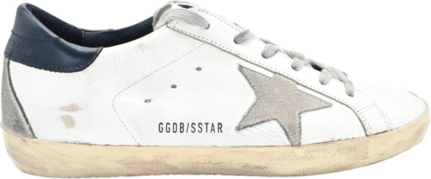 Golden Goose Superstar White Grey Star Sneakers White Dames