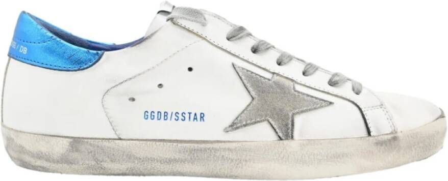 Golden Goose Superstar White Grey Star Sneakers White Heren