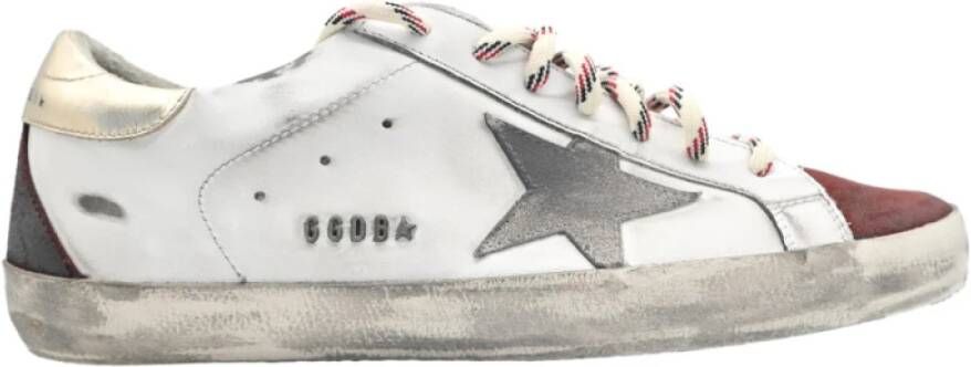 Golden Goose Superstar White Terra Di Sienta Sneakers Multicolor Heren