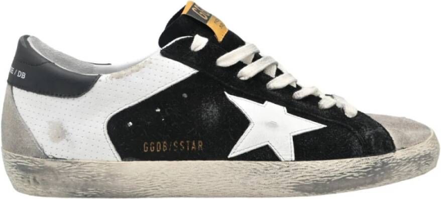 Golden Goose Superstar Zwart Wit Ster Beige Sneakers Black Dames