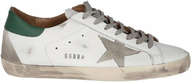 Golden Goose Super Star Upper AND Heel Star AND Heel sneakers Wit Heren