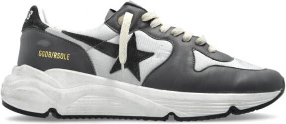 Golden Goose Urban Running Sneakers Zwart Wit Gray Heren