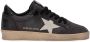 Golden Goose Vernielde Effect Symbool Sneakers met Logo Black Heren - Thumbnail 4