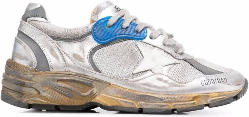 Golden Goose Verontrust Leren Ster Hardloopschoenen Multicolor Dames