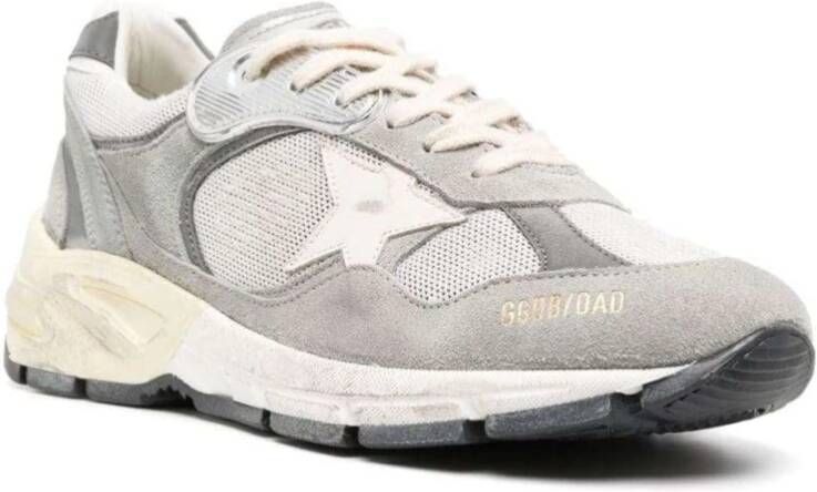 Golden Goose Versleten Dad-Star lage sneakers Grijs Dames