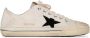 Golden Goose Versleten V-Star sneakers Wit Beige Heren - Thumbnail 1