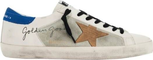 Golden Goose Vintage Leren Sneakers White Heren