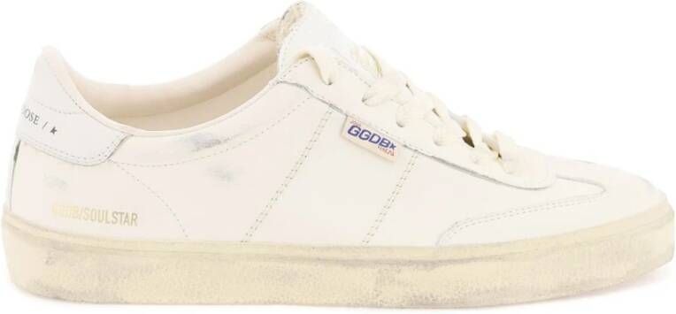 Golden Goose Vintage Leren Ster Sneakers White Dames
