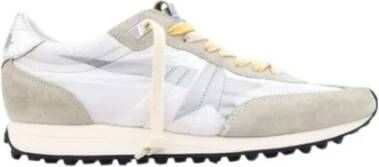 Golden Goose Vintage Marathon Zilveren Ster Sneakers White Heren