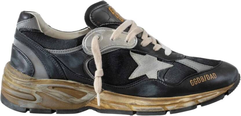 Golden Goose Vintage Running Dad Sneakers Black Heren