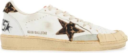 Golden Goose Vintage Style Ball Star Sneakers White Dames