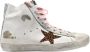 Golden Goose Wit Beige Zilver Sneakers White Dames - Thumbnail 1