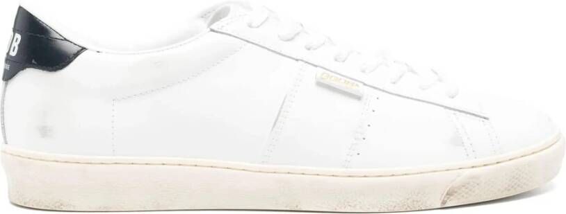 Golden Goose Wit Blauw Matchstar Sneakers White Heren