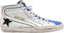 Golden Goose Wit Blauw Rood Francy Sneakers White Heren - Thumbnail 1