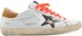 Golden Goose Wit Cognac Camouflage Superstar Sneakers White Heren - Thumbnail 1