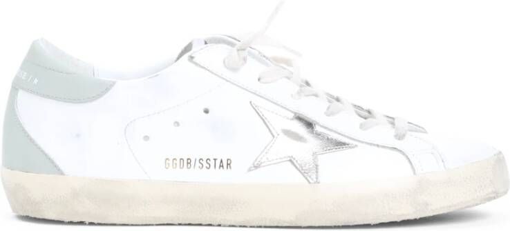 Golden Goose Wit Platinum Grijs Superstar Sneakers White Dames