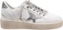 Golden Goose Witte Leren Sneakers met Vernietigend Effect White Dames - Thumbnail 1