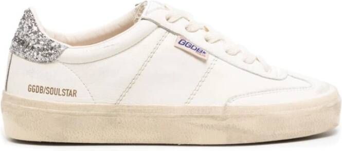 Golden Goose Wit Zilver Soul Star Sneakers White Dames