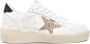 Golden Goose Witte Veterschoenen met Gevulkaniseerde Zool Multicolor Dames - Thumbnail 1