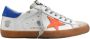 Golden Goose Witte Bruine Superstar Sneakers White Heren - Thumbnail 1