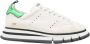 Golden Goose Witte en Groene Starter Sneakers White Dames - Thumbnail 1