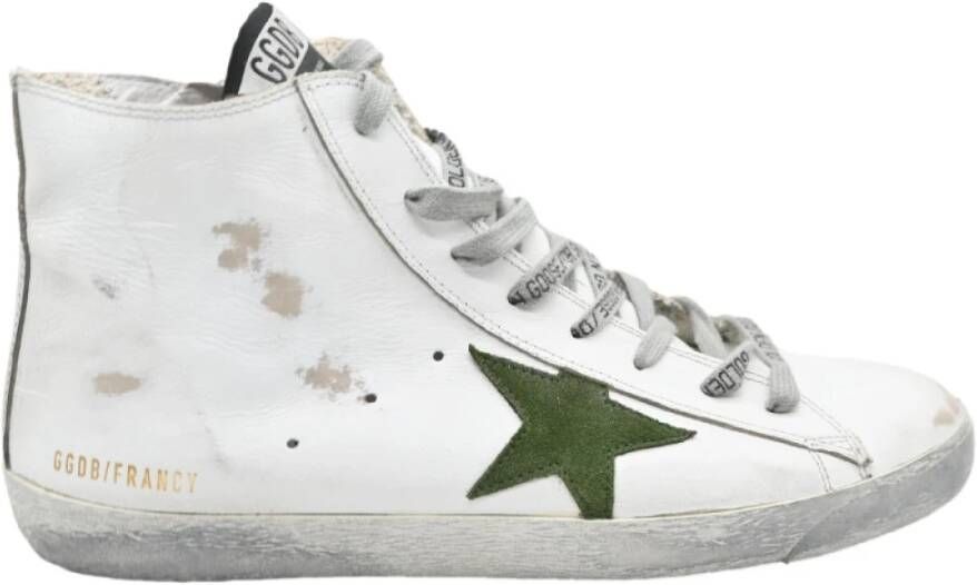 Golden Goose Witte Francy Sneakers White Heren