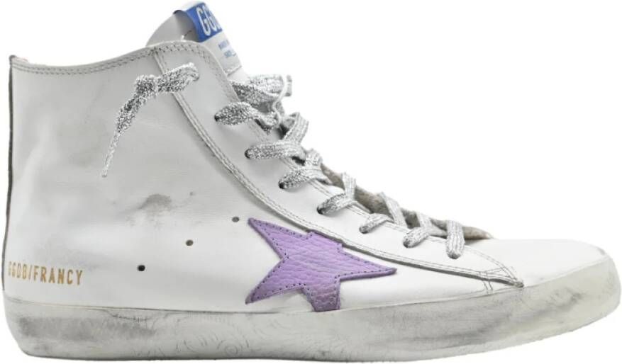 Golden Goose Witte Fuxia Sneakers Francy Stijl White Dames