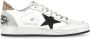 Golden Goose Witte Glitter Sneakers van Leer White Dames - Thumbnail 1